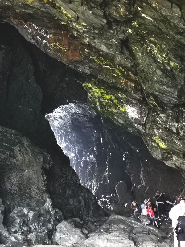 Entrance to Merlin's cave