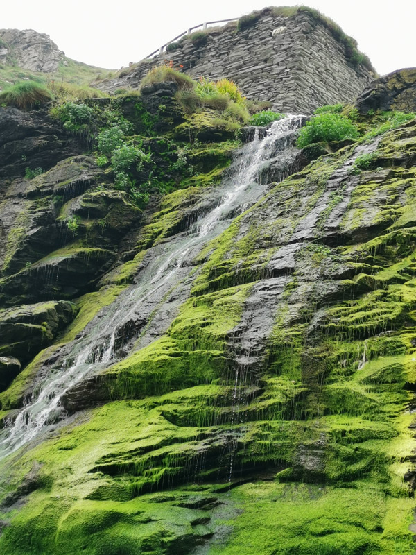 Tintagel cove